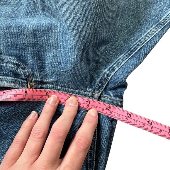 AGOLDE Riley High Rise Straight Crop Jean Frequency - Picture 9 of 10